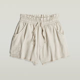 G-STAR Outlet Raw Edge Shorts Beige