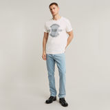 G-STAR Outlet Badge Artwork T-Shirt White
