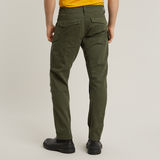 G-STAR Outlet Cargo 3D Regular Tapered Pants Green