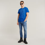 G-STAR Outlet Camiseta Gradient Graphic Azul intermedio