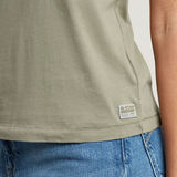 G-STAR Outlet Summer Graphic Top Green