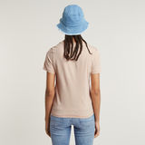 G-STAR Outlet Camiseta Abstract Water Color Print Rosa