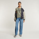 G-STAR Outlet Summer Graphic Top Green