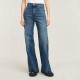 G-STAR Outlet Deck Ultra High Wide Leg Jeans Medium blue