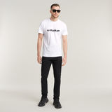 G-STAR Outlet Graphic Script T-Shirt White