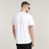 G-STAR Outlet Graphic Script T-Shirt White