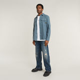 G-STAR Outlet Marine Slim Shirt Medium blue