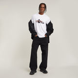 G-STAR Outlet Boxy Fit Overshirt Black