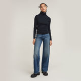 G-STAR Outlet Core Slim Turtle Knitted Sweater Dark blue