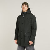 G-STAR Outlet Vodan Padded Hooded Parka Grey