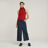 G-STAR Outlet NY RAW Slim Knitted Top Red