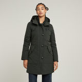 G-STAR Outlet Vodan Padded Hooded Slim Parka Grey