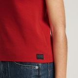 G-STAR Outlet NY RAW Slim Knitted Top Red
