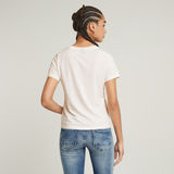 G-STAR Outlet Abstract Water Color Print Top White