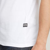 G-STAR Outlet 3D RAW. Logo Slim T-Shirt White
