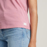 G-STAR Outlet Summer Graphic Top Pink