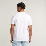 G-STAR Outlet Chest Logo Regular T-Shirt White