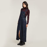 G-STAR Outlet Dungaree Dress Dark blue