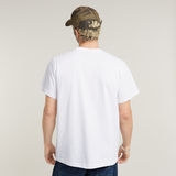 G-STAR Outlet Stitch Burger Logo Loose T-Shirt White