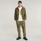 G-STAR Outlet Pantalones Fatigue Relaxed Tapered Verde