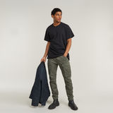 G-STAR Outlet Rovic Zip 3D Regular Tapered Pants Grey