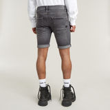 G-STAR Outlet D-Staq 5-Pocket Denim Shorts Grey