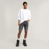 G-STAR Outlet D-Staq 5-Pocket Denim Shorts Grey