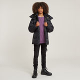 G-STAR Outlet Boys Whistler Padded Hooded Jacket Black