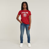 G-STAR Outlet Jeans Skinny 3301 para Niñas Azul intermedio