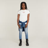 G-STAR Outlet Jeans Skinny 3301 para Niñas Azul claro
