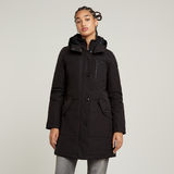 G-STAR Outlet Vodan Padded Hooded Slim Parka Black