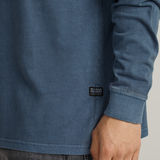G-STAR Outlet Pigment Dye Loose T-Shirt Medium blue