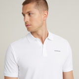 G-STAR Outlet Oluv Slim Polo White