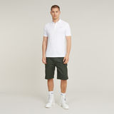 G-STAR Outlet Oluv Slim Polo White