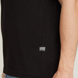 G-STAR Outlet Chain Logo T-Shirt Black