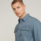 G-STAR Outlet CPO Regular Shirt Medium blue