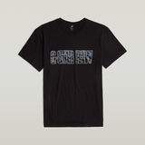G-STAR Outlet Chain Logo T-Shirt Black