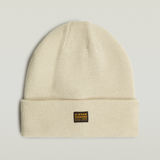 G-STAR Outlet Effo Long Beanie White