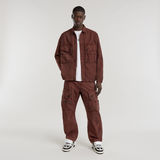 G-STAR Outlet Utility Overshirt Brown