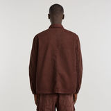 G-STAR Outlet Utility Overshirt Brown