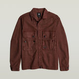 G-STAR Outlet Utility Overshirt Brown