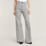 G-STAR Outlet Deck Ultra High Wide Leg Jeans Grey
