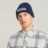 G-STAR Outlet Originals Artwork Long Beanie Dark blue