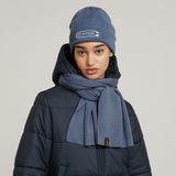 G-STAR Outlet Originals Artwork Long Beanie Medium blue