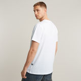 G-STAR Outlet Shattered Graphic T-Shirt White
