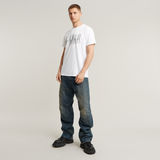 G-STAR Outlet Shattered Graphic T-Shirt White