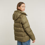 G-STAR Outlet Girls Whistler Short Puffer Green