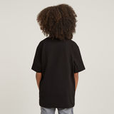 G-STAR Outlet Camiseta Loose para Niños Negro