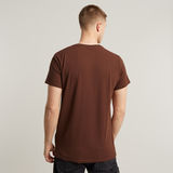 G-STAR Outlet Slim Base T-Shirt Brown
