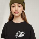 G-STAR Outlet Top Loose Short para Niñas Negro